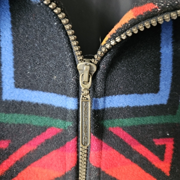 Pendleton Multicolor Geometric Bomber Jacket - Picture 3 of 6